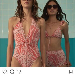 PatBO Women's Highwaisted Bikini